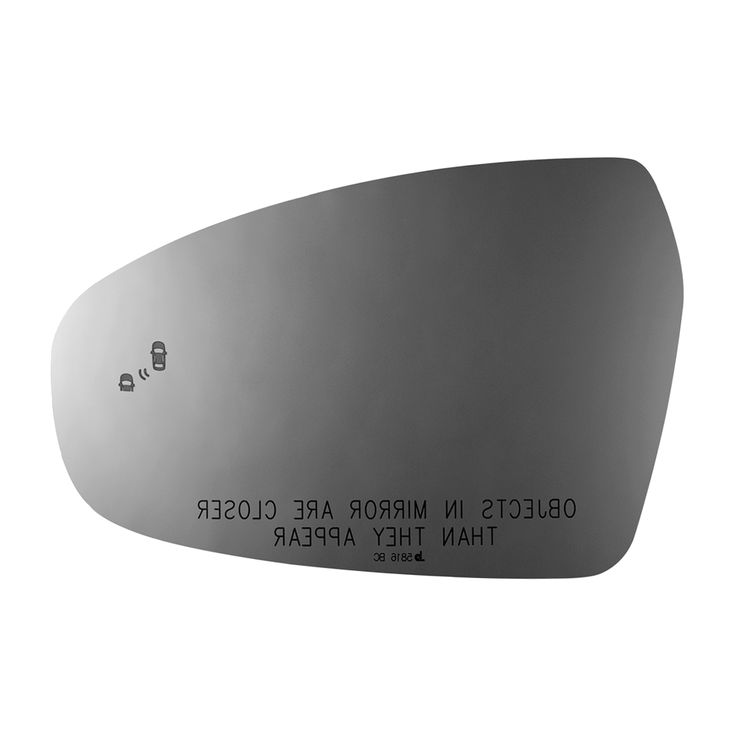 SIDE VIEW MIRROR W BLIND SPOT CROSS PATH